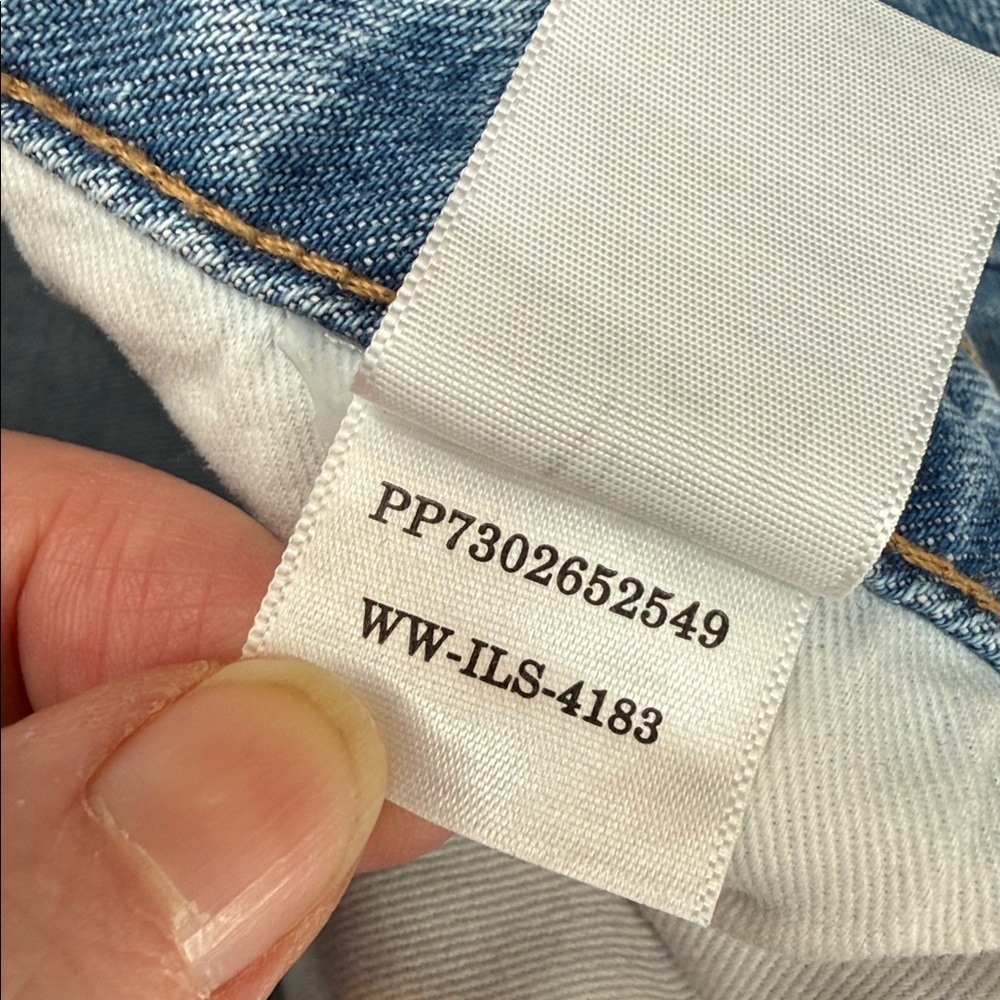 Everlane The Curvy Cheeky Ankle Jean Lighter Blue Jeans Size 27 - Picture 12 of 12